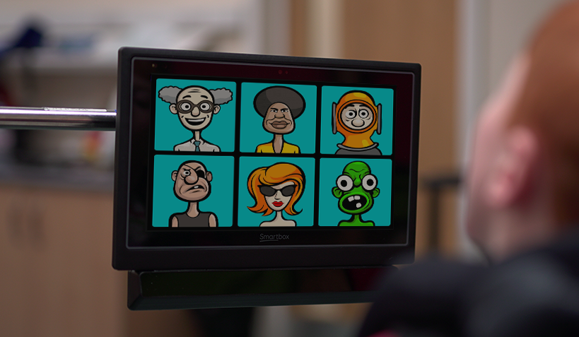 Look to Learn image of Face Splat on a Grid Pad.