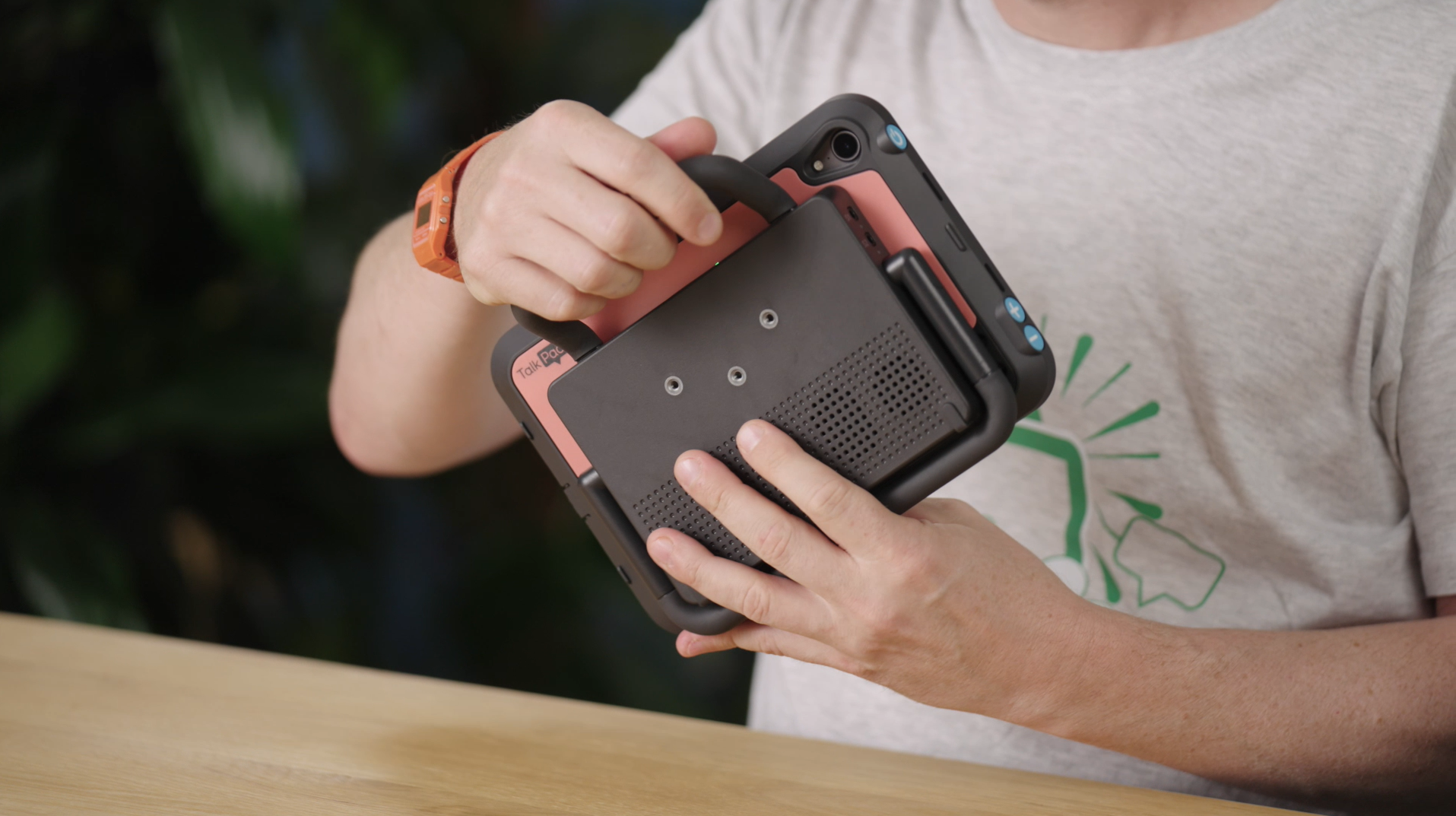 Introducing Talk Pad, our most durable and lightweight communication device with Grid for iPad