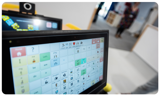 WordPower on a Grid Pad 15