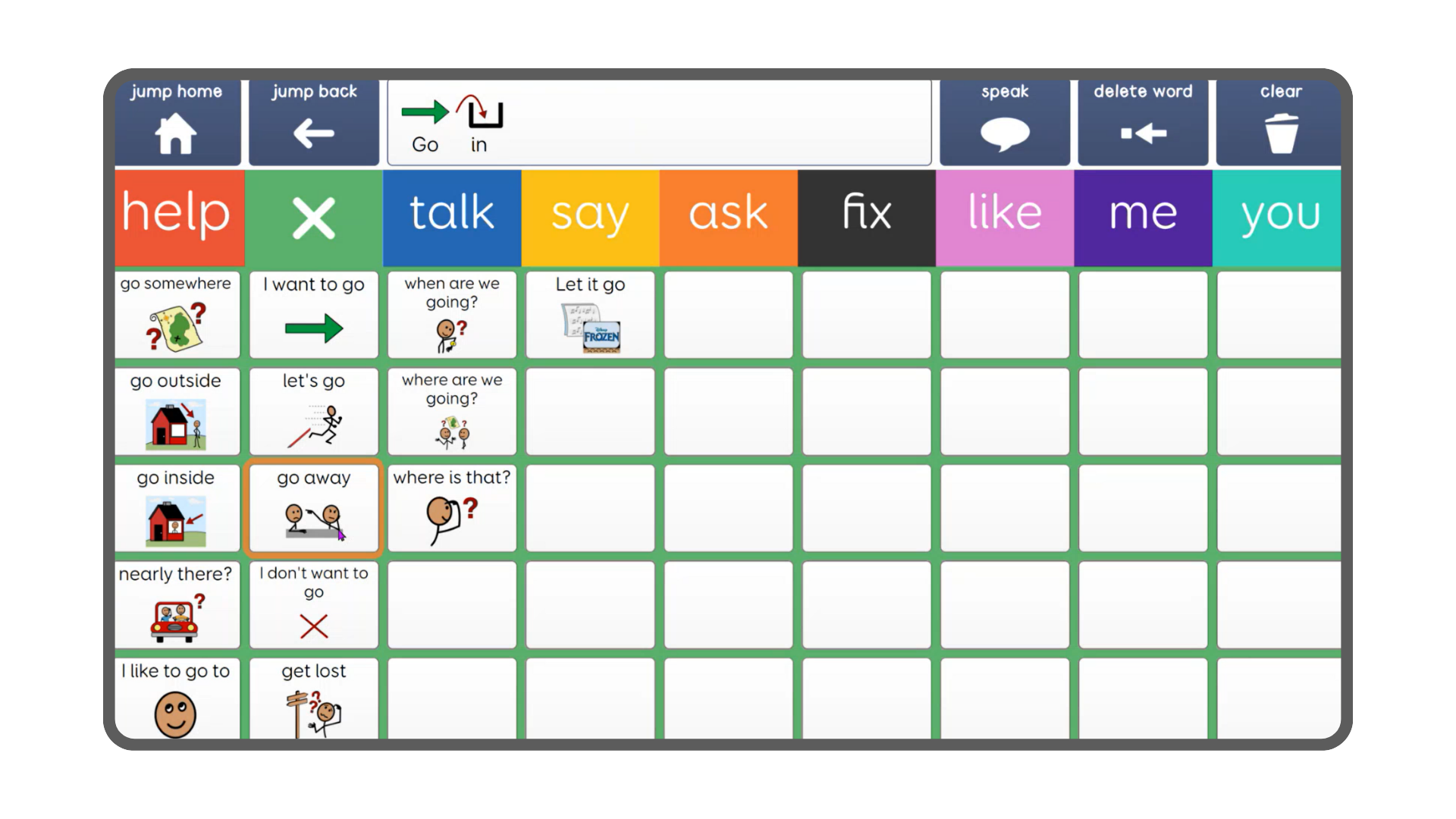 Screenshot of Super Core 50 Grid Set customized for the gestalt 
