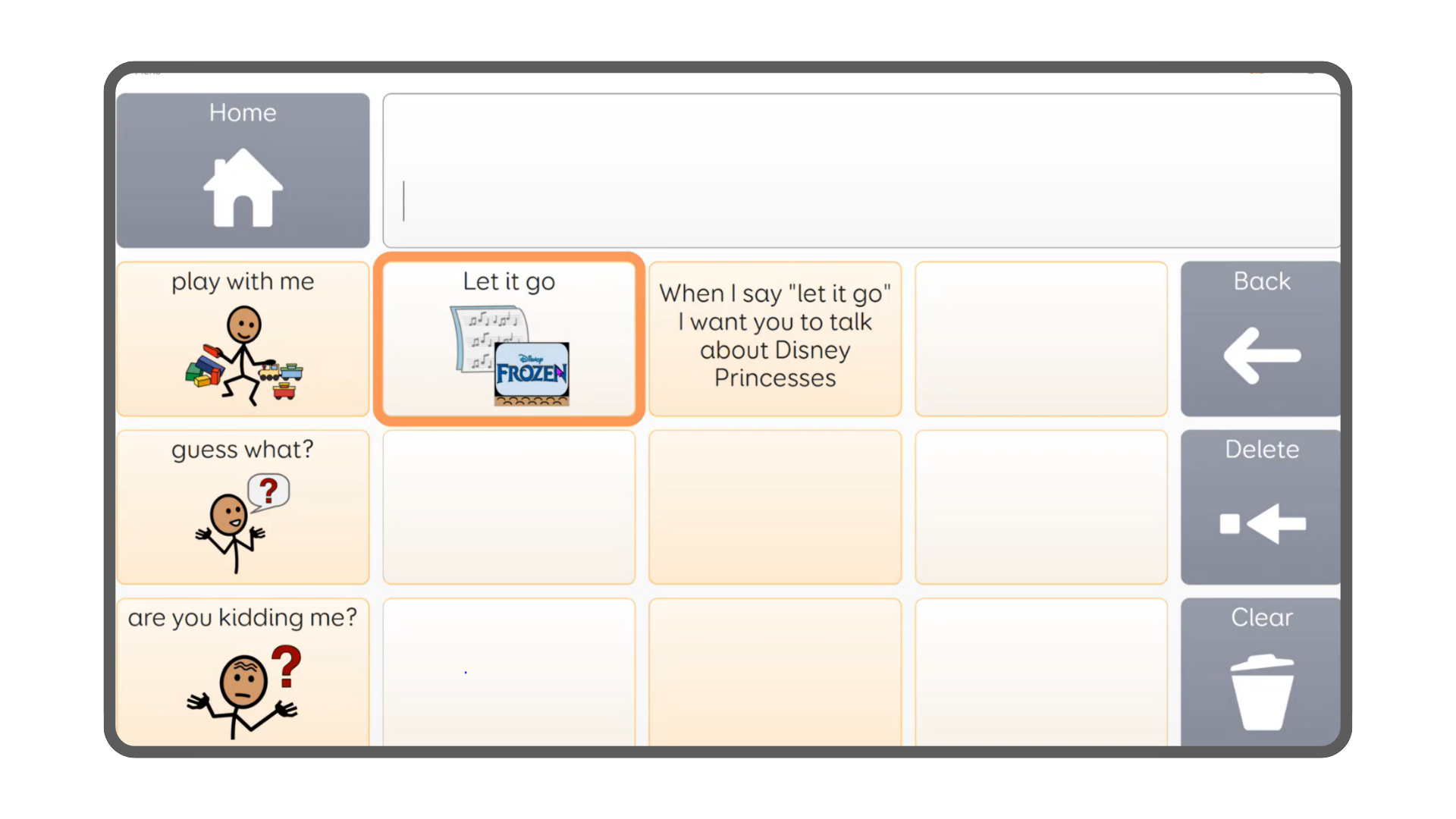 Screenshot of a Voco Chat Grid Set with the gestalt 